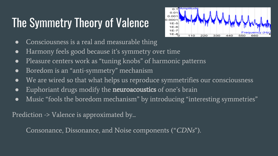 Quantifying Bliss presentation slide by Andrés Gómez Emilsson